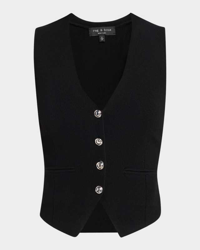 Ella Wool-Blend Vest